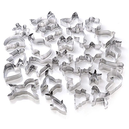 日本製星型クッキー型セット（ステンレス製）11個 日本製星型クッキー