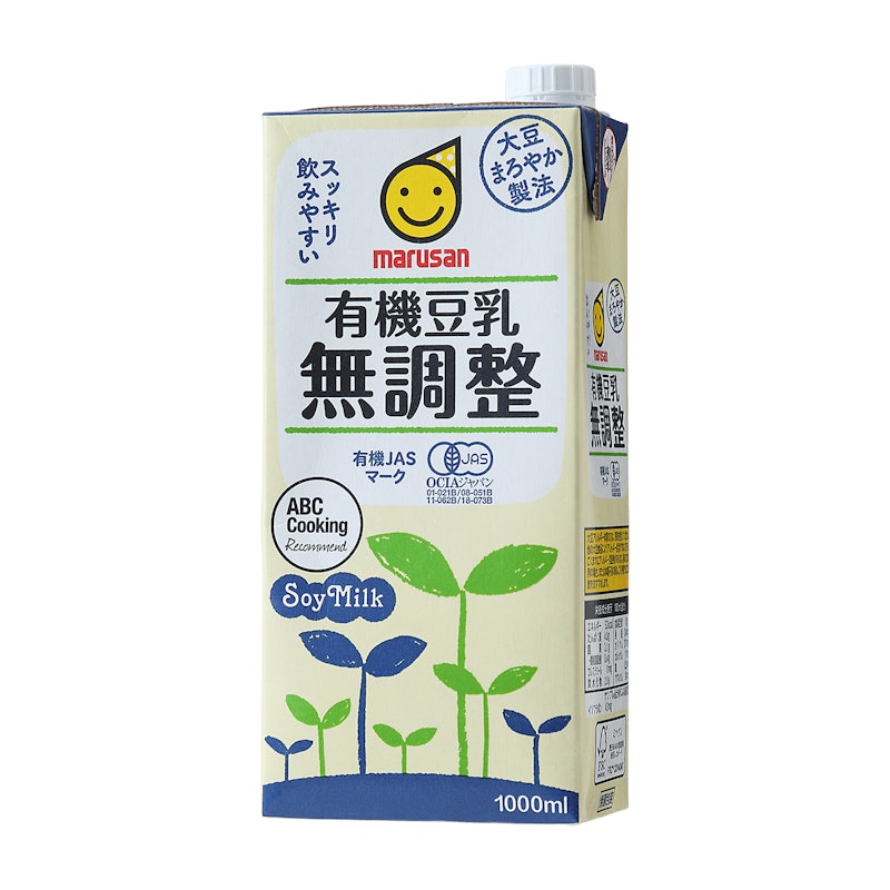 有機豆乳無調整 1