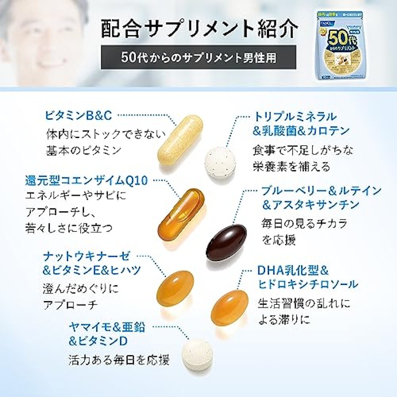 50代からのサプリメント 男性用 4