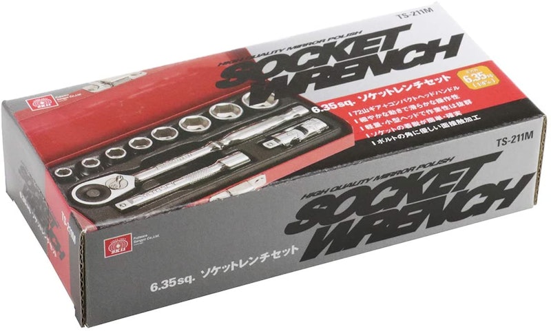 SK11 1/4ソケットレンチセット 2