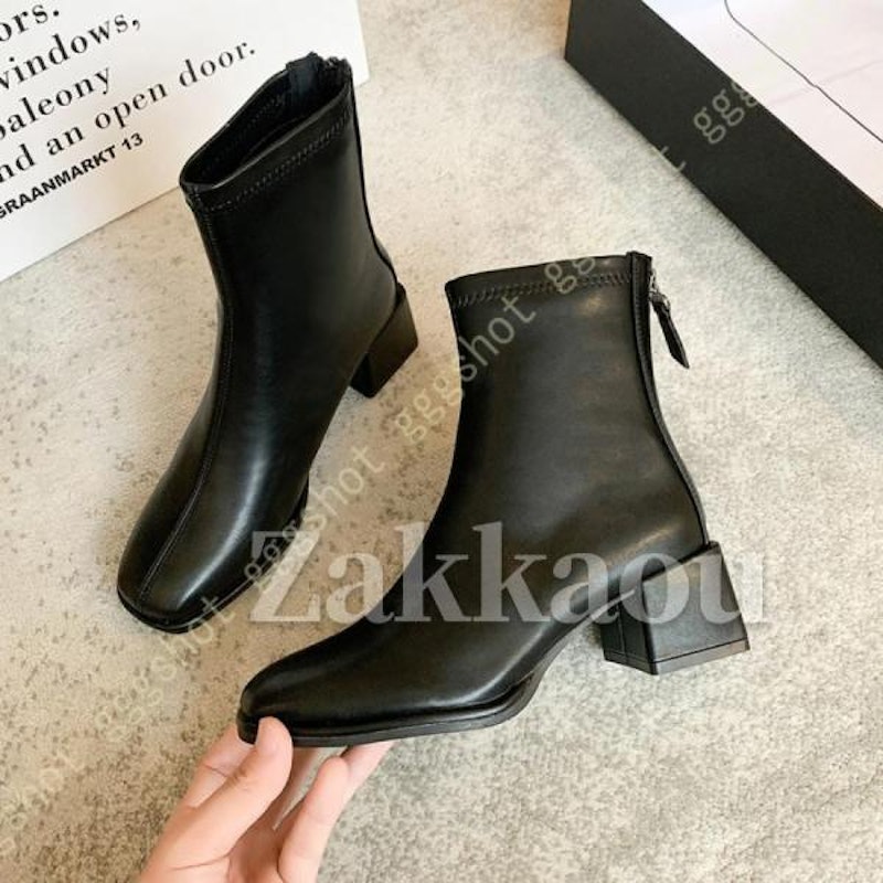 ショートブーツ 4