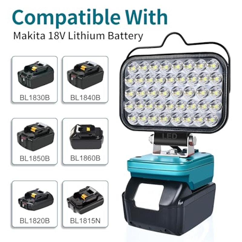 マキタ18Vバッテリー用コードレスLED作業灯 2