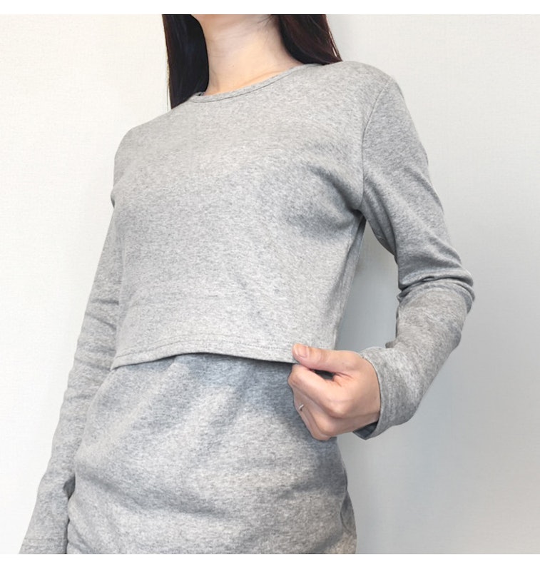 ETTE マタニティ ロングTシャツ 2
