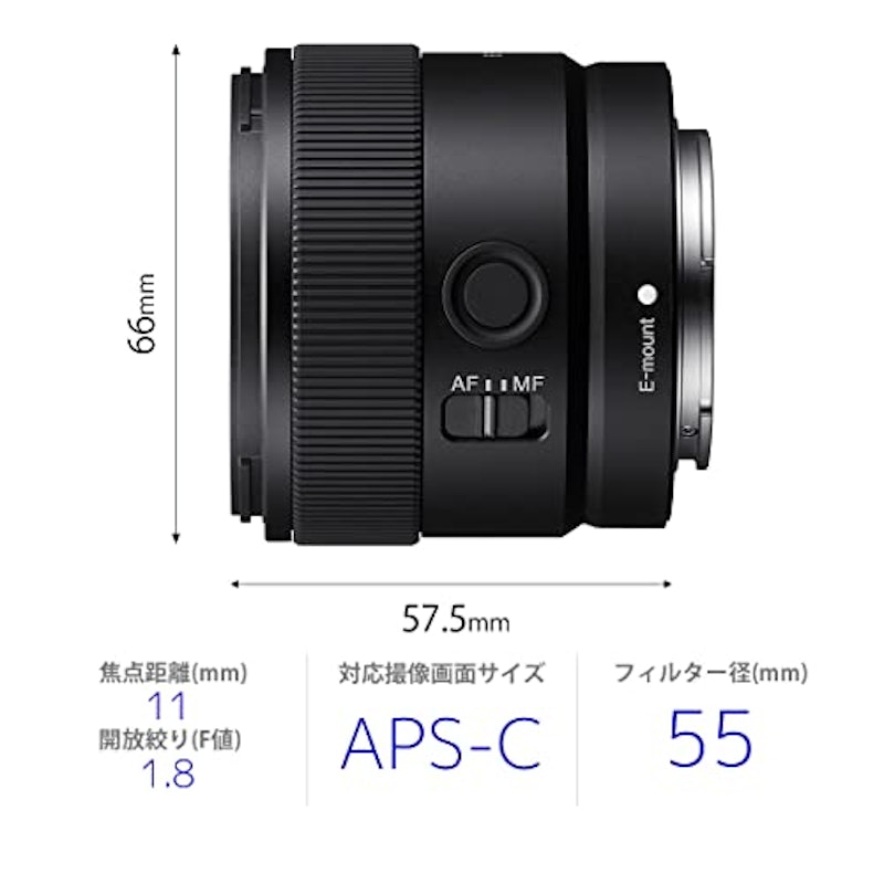 E 11mm F1.8 2
