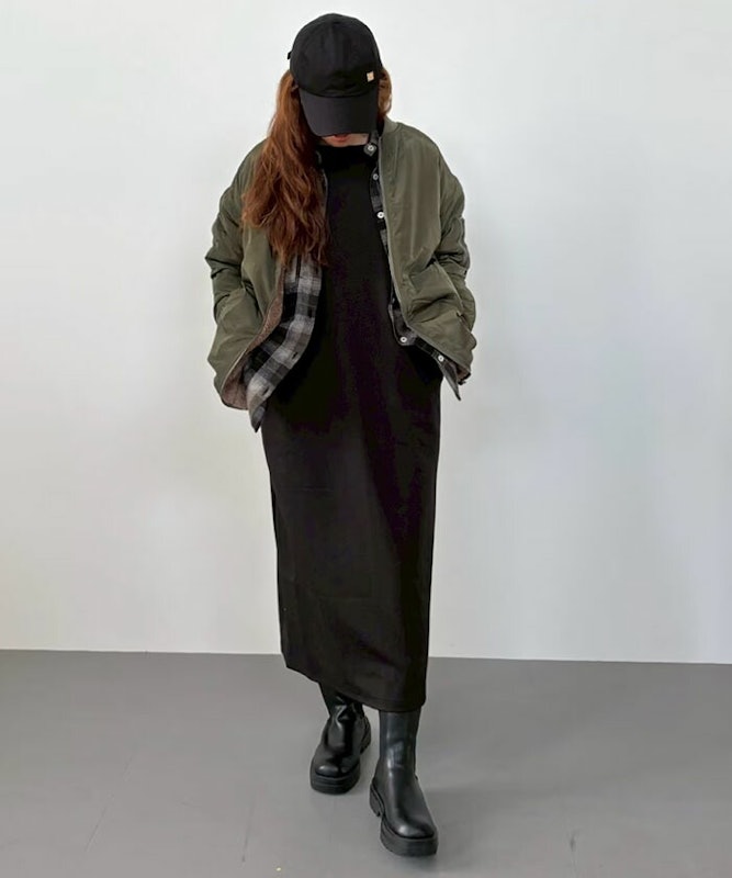 リバーシブルMA-1裏ボアブルゾン 17