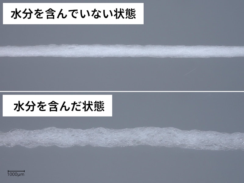 デンタルフロス ワックスなし ふくらむタイプ 3