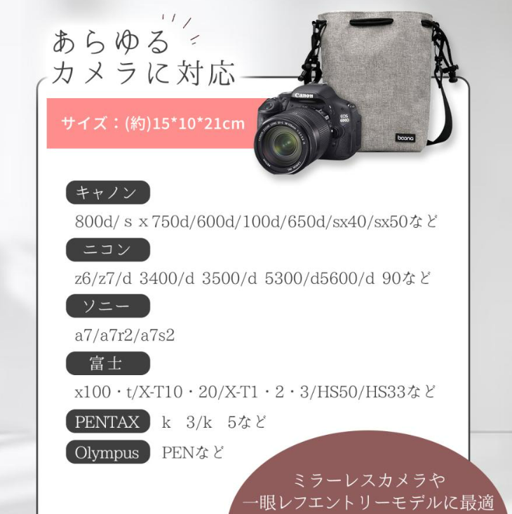 カメラバッグ  2