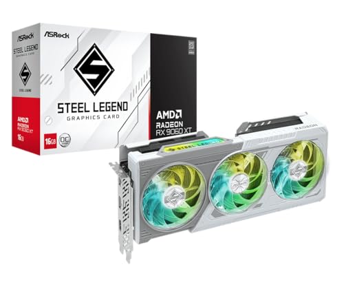 AMD Radeon RX 9060 XT Steel Legend 16GB OC 1