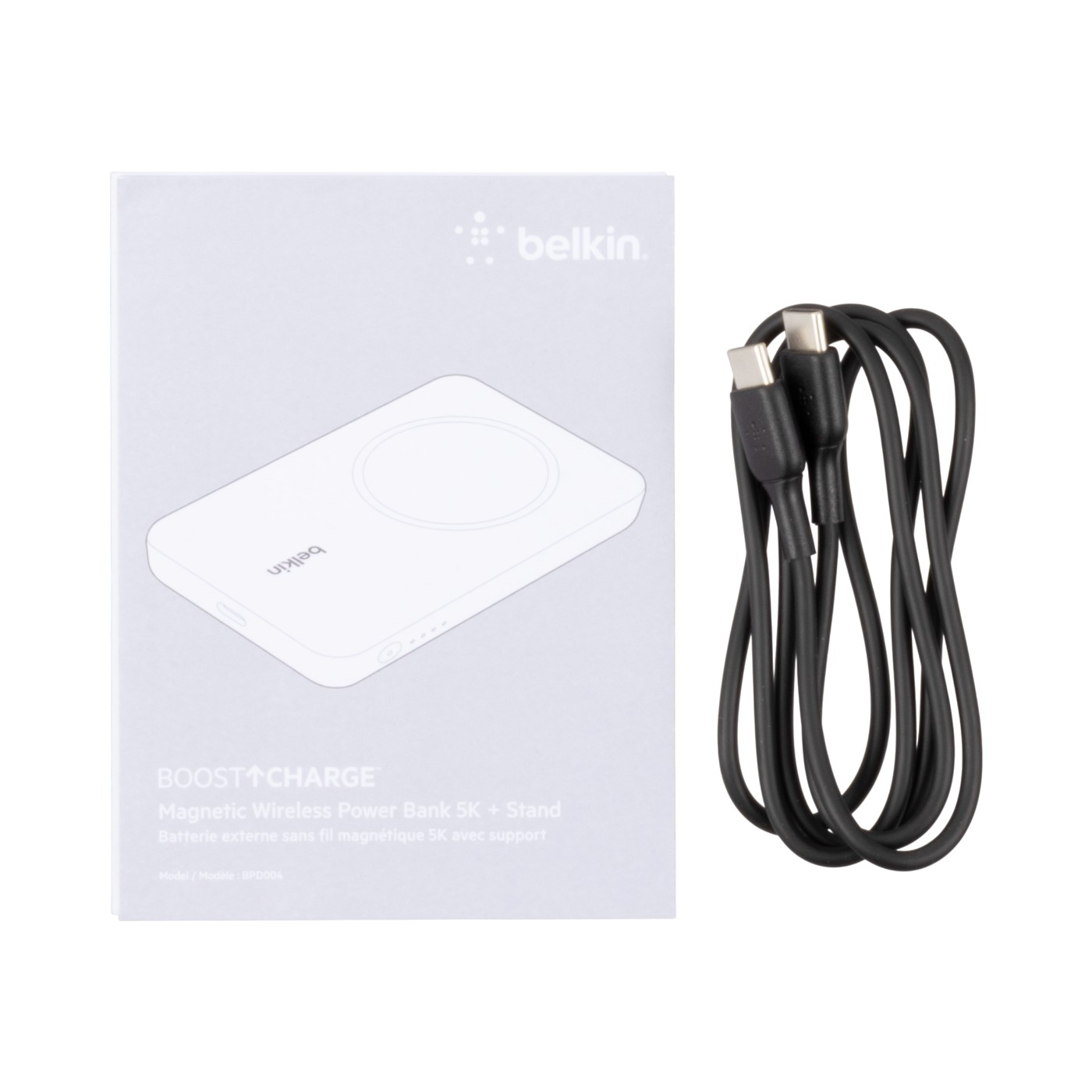 BoostCharge Magnetic Wireless Battery 5000 + Stand 4
