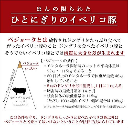 ハモンイベリコ デ ベジョータ 3