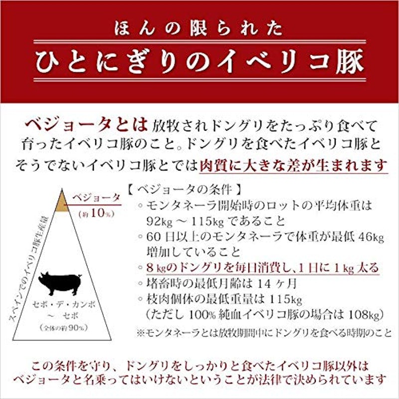 ハモンイベリコ デ ベジョータ 3