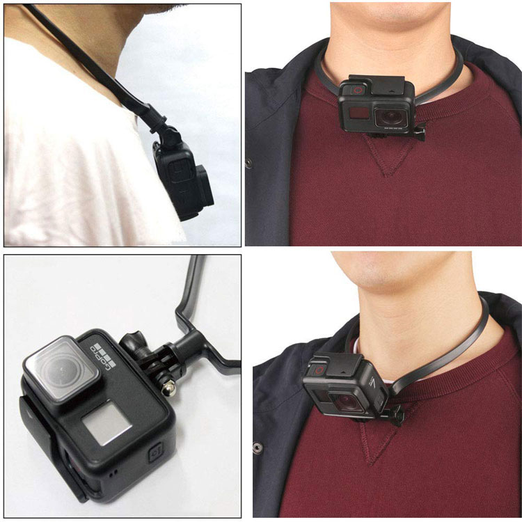 ネックレス式GoProマウント  4
