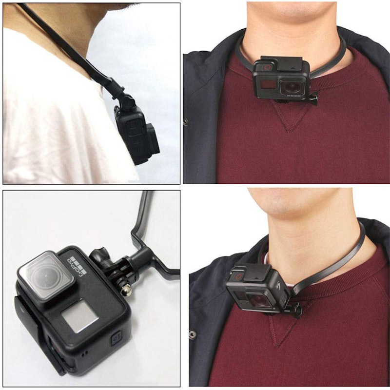 ネックレス式GoProマウント 4