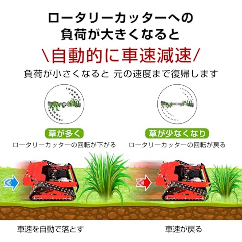 ラジコン芝刈り機 3