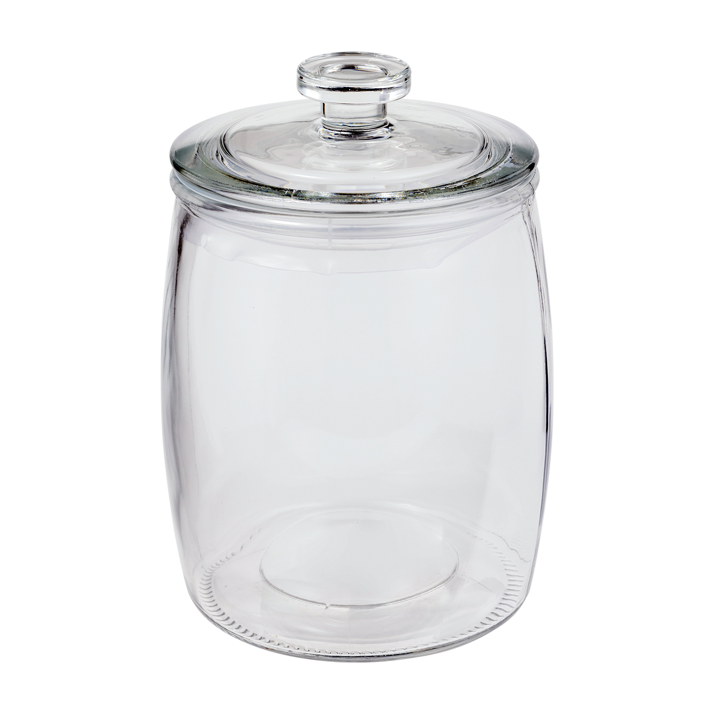 IKI-560 アメリカヴィンテージ ガラスジャー ピーナツバター お米入れ