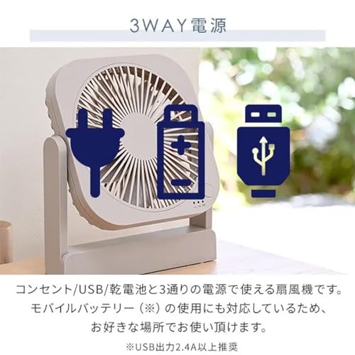 どこでもFAN コンパクトタイプ 3