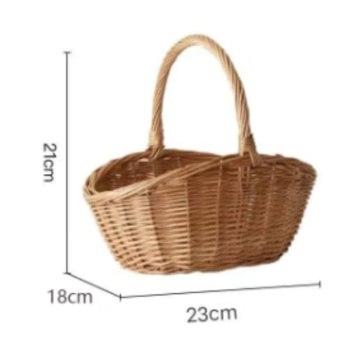 ラタン製収納バスケット 2