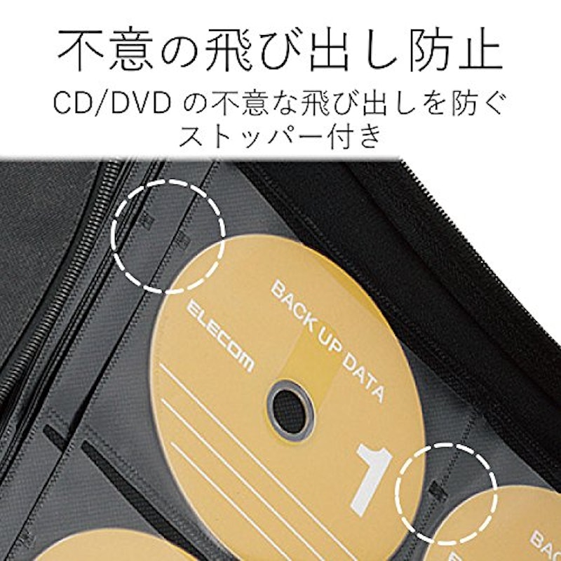 CD/DVDファスナーケース 7