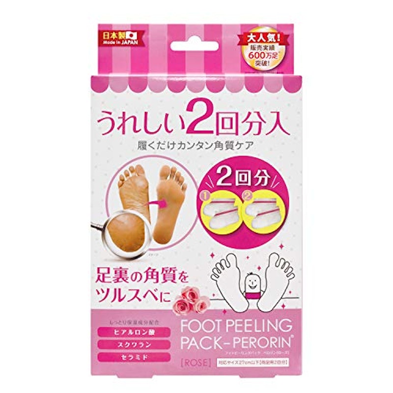 フットピーリングパック ペロリン 1