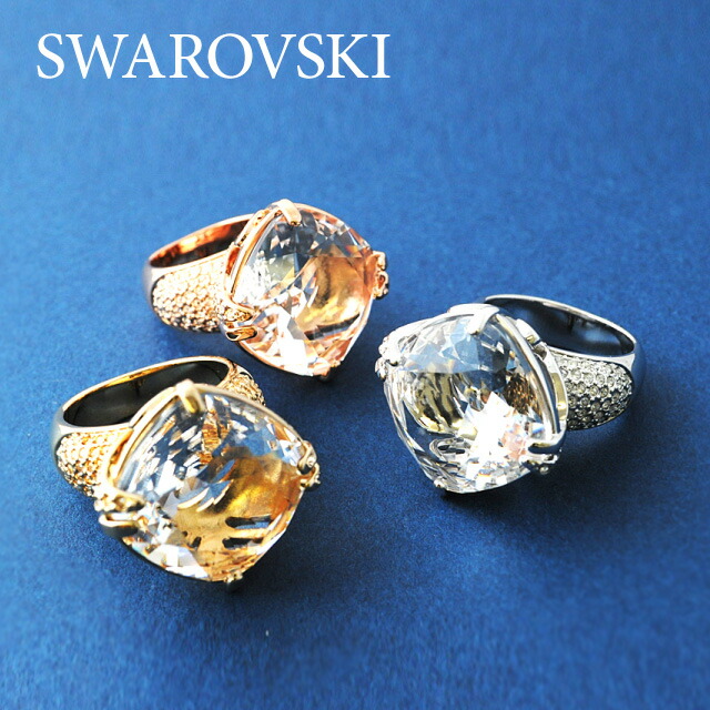★SWAROVSKI　スワロフスキー　リング52【12号】シルバー　ゴールド SWAROVSKI（スワロフスキー） Swarovski Harmonia リング, オーバー