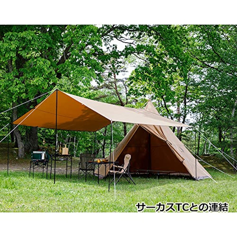 焚火タープTCマルチコネクトレクタ 6