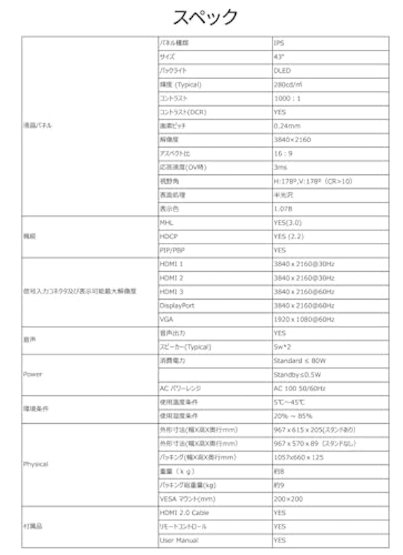 大型液晶モニター 7
