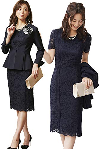 レーシーワンピースセットアップスーツ 1