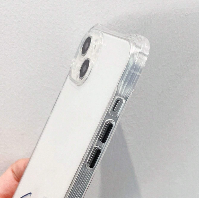 ストラップ付き衝撃吸収透明ケース 6