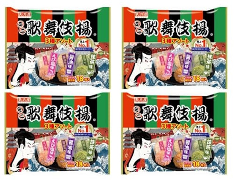 ミニ歌舞伎揚3種アソート 1