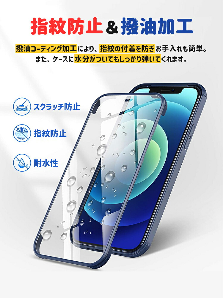 両面ガラスケース 6