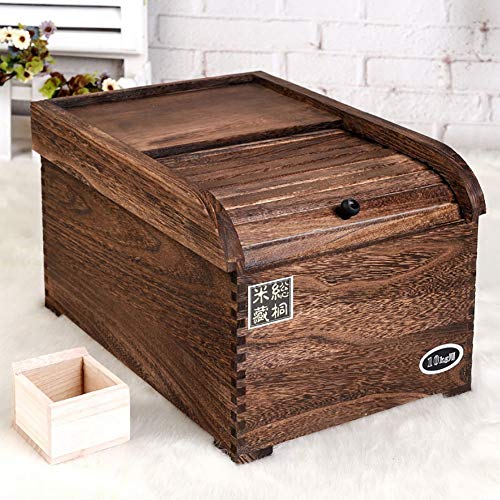 ゆうちゃん【新米保管にオススメ】黒漆塗り　ブラック桐米櫃　5キロ用 楽天市場】米びつ 優氣の通販