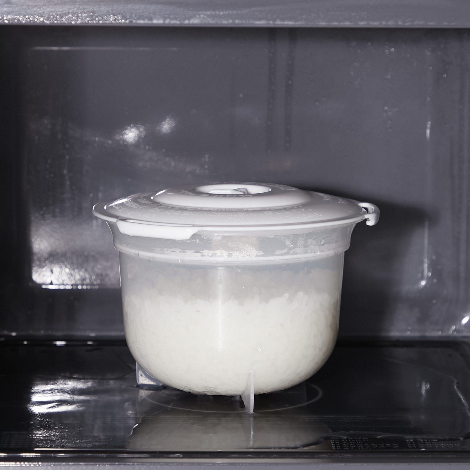 電子レンジ調理器 ご飯一合炊き用 6