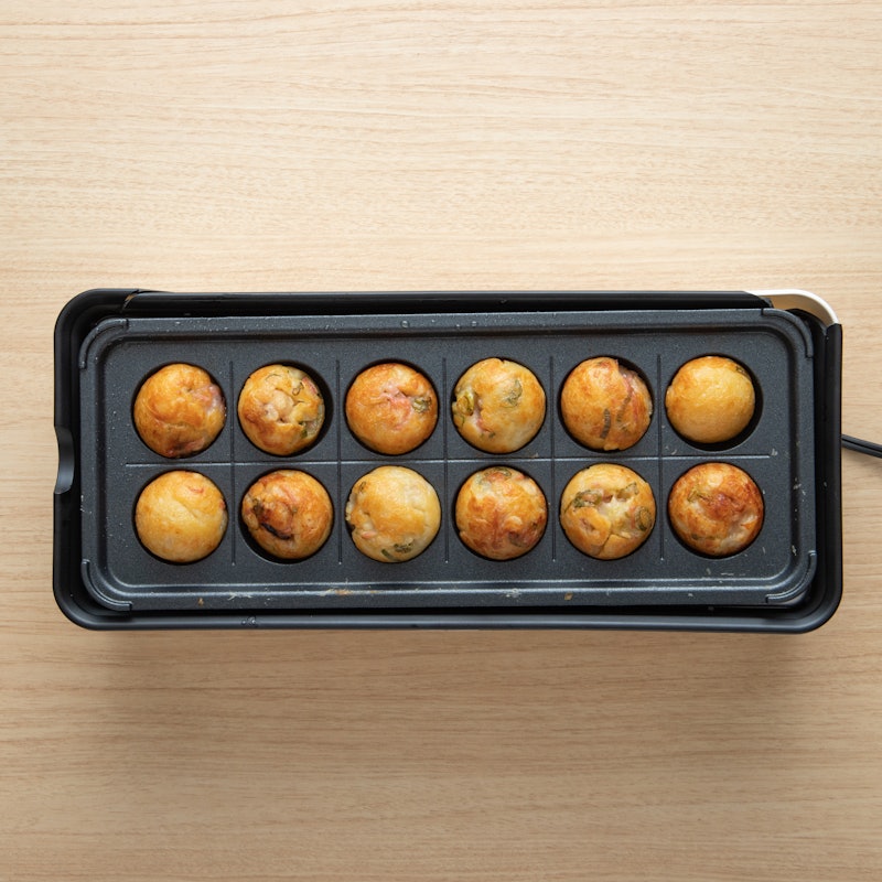 2wayスリムたこ焼き器 8