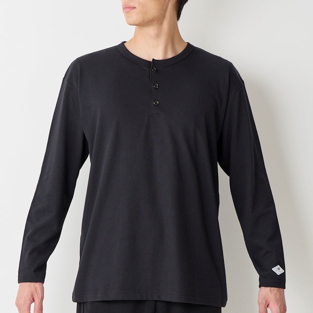 ヘンリーネックTシャツ 4