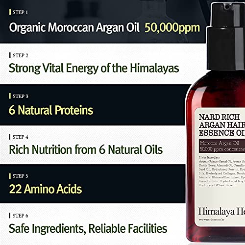 Nard Rich Argan Hair Essence Oil 3