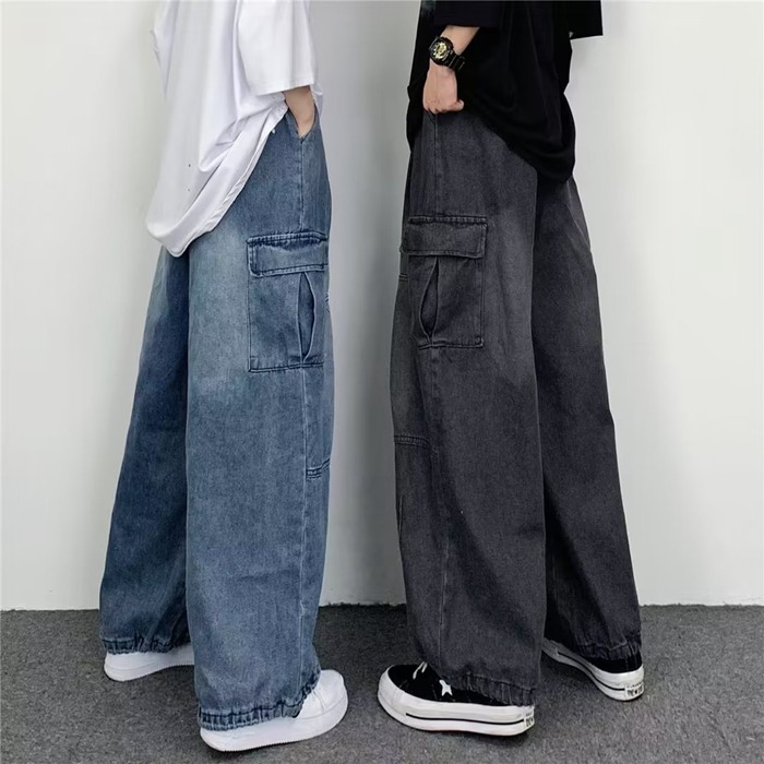 ワイドデニムパンツ 2