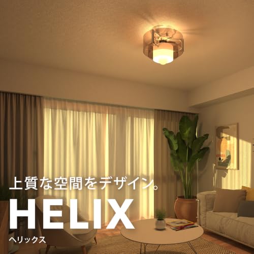 HELIX シーリングファンライト 3