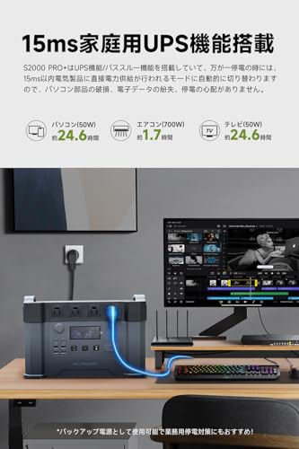 ALLPOWERS S2000PRO+ ポータブル電源 7