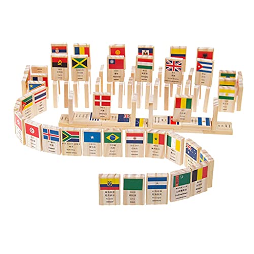 知育玩具 国旗ドミノ 1