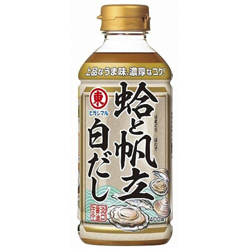 蛤と帆立白だし 1