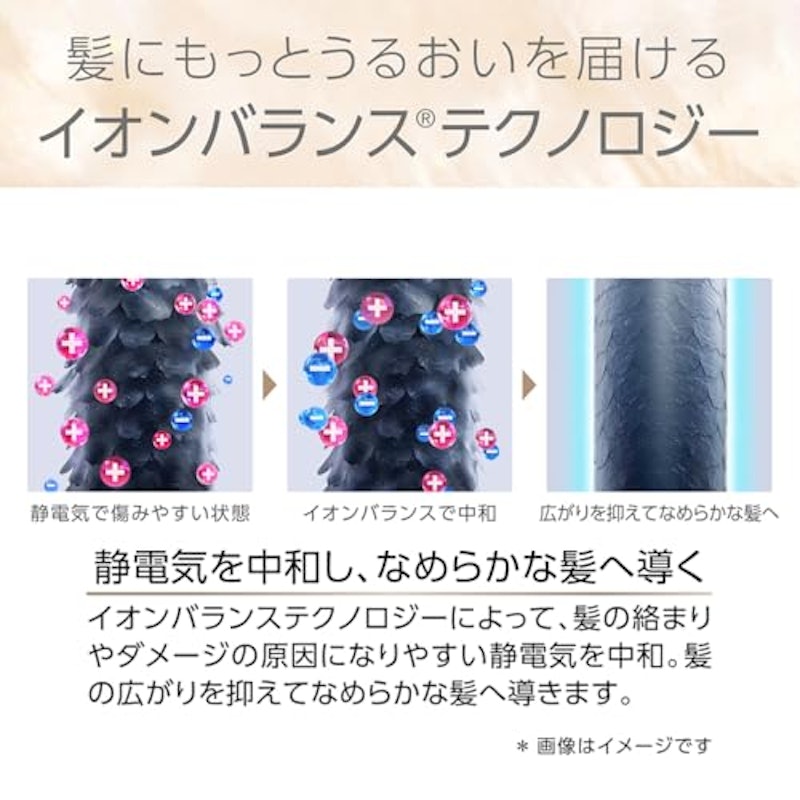 ヘアドライヤー イオンバランス サロンセンス 3