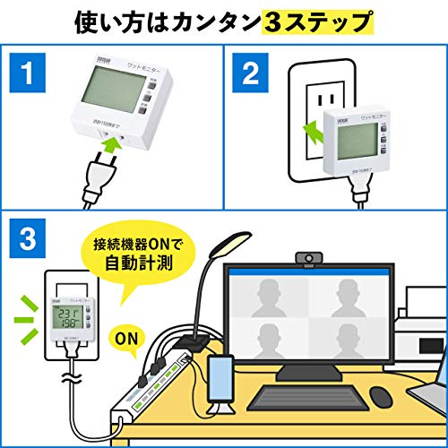 ワットモニター 3