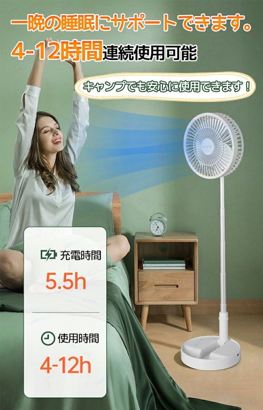 ソーラー扇風機 3