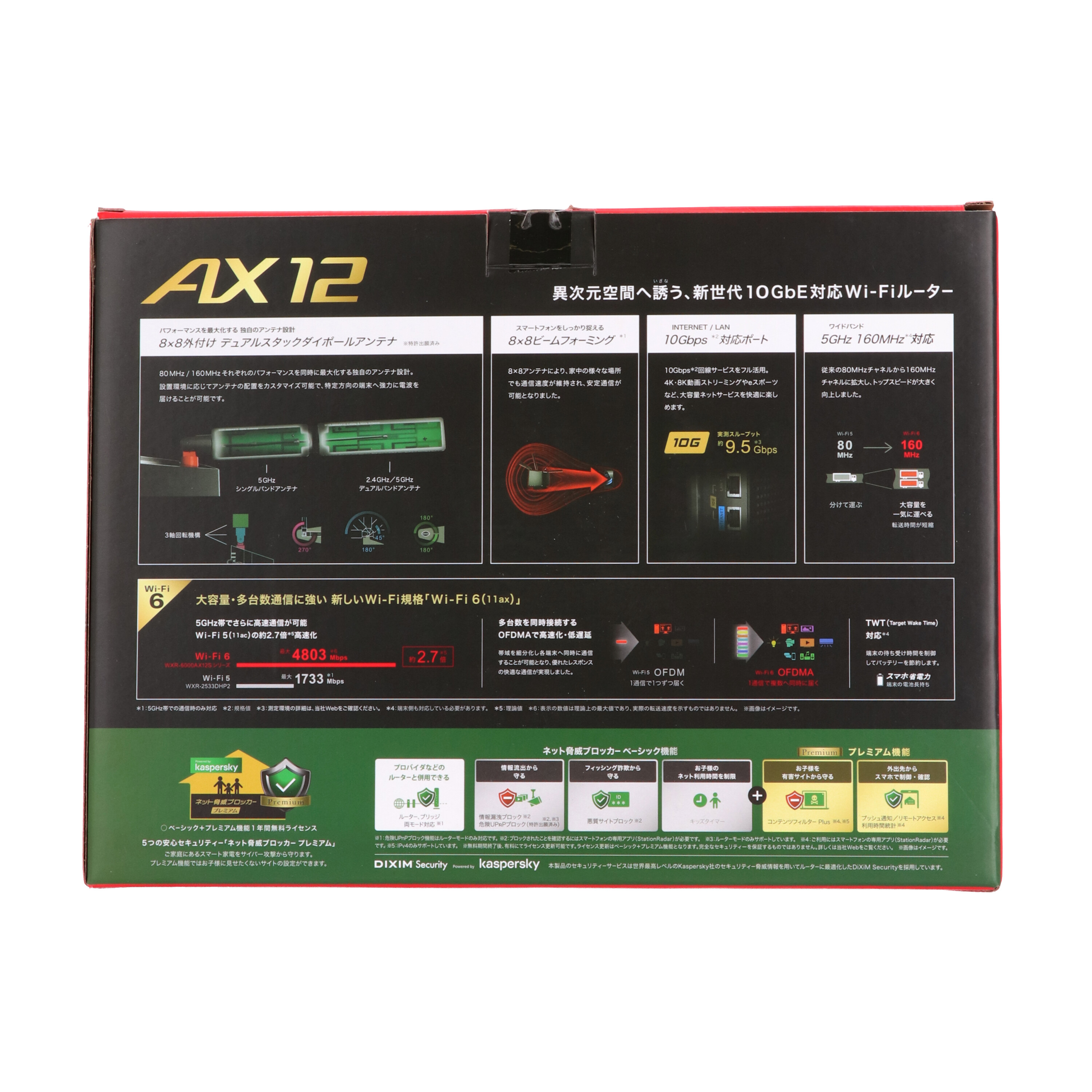 バッファロー WXR-6000AX12Sをレビュー！クチコミ・評判をもとに