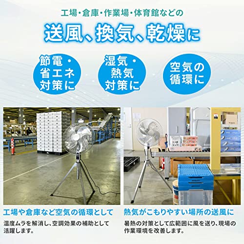 アルミハイスタンド扇 3