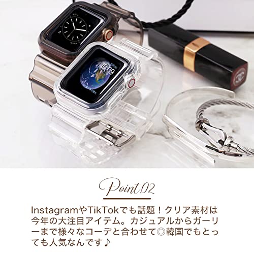 Apple Watch クリアベルト 3