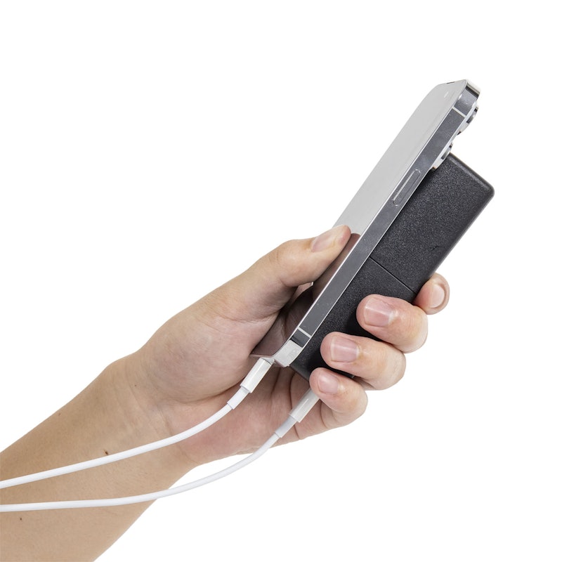 AC充電器一体型 モバイルバッテリー(5000mAh/20W/USB Type-C) 4