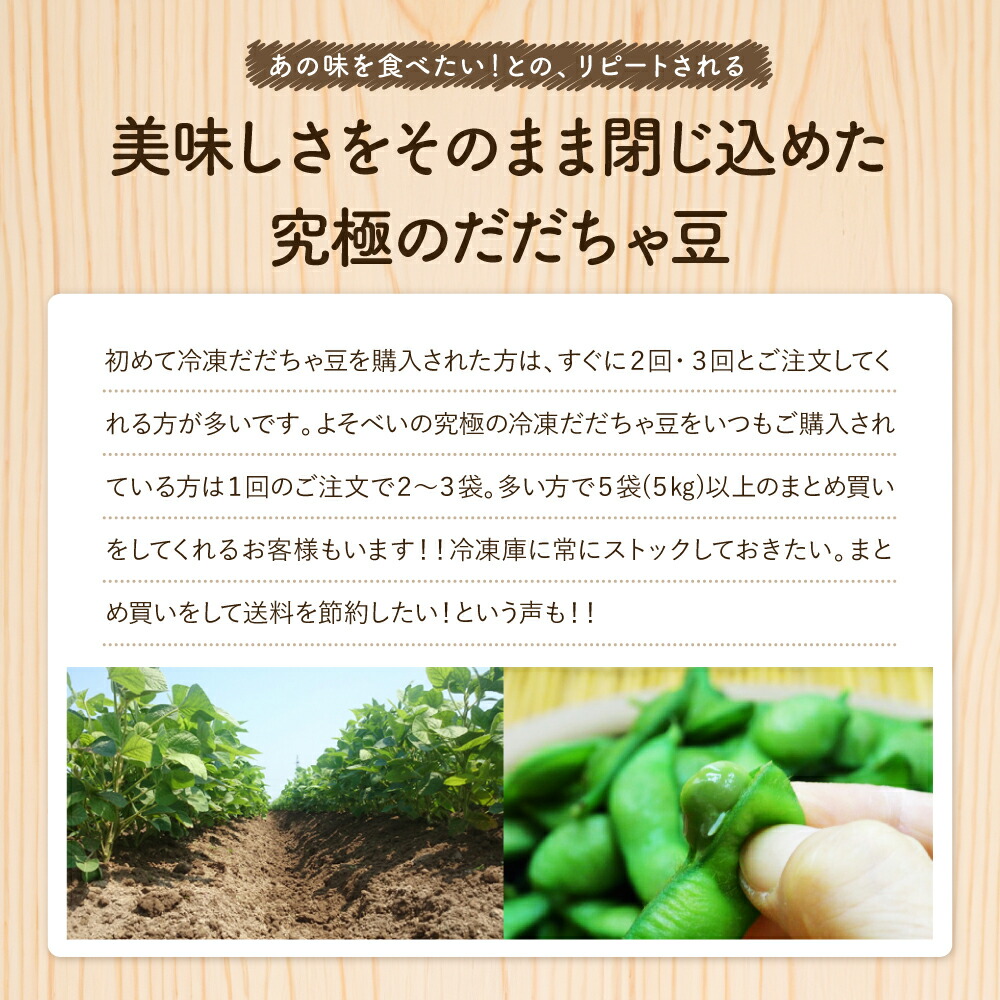 神の枝豆 與惣兵衛だだちゃ豆 6