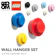 アニマルデザイン LEGO WALL HANGER SET 1