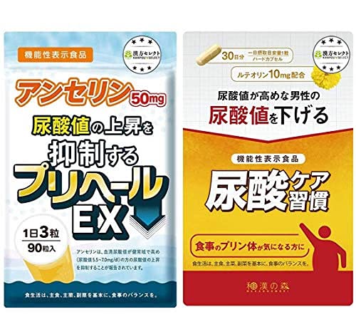 サプリメント 「尿酸と脂肪のダブルバスター」30日分 (90粒